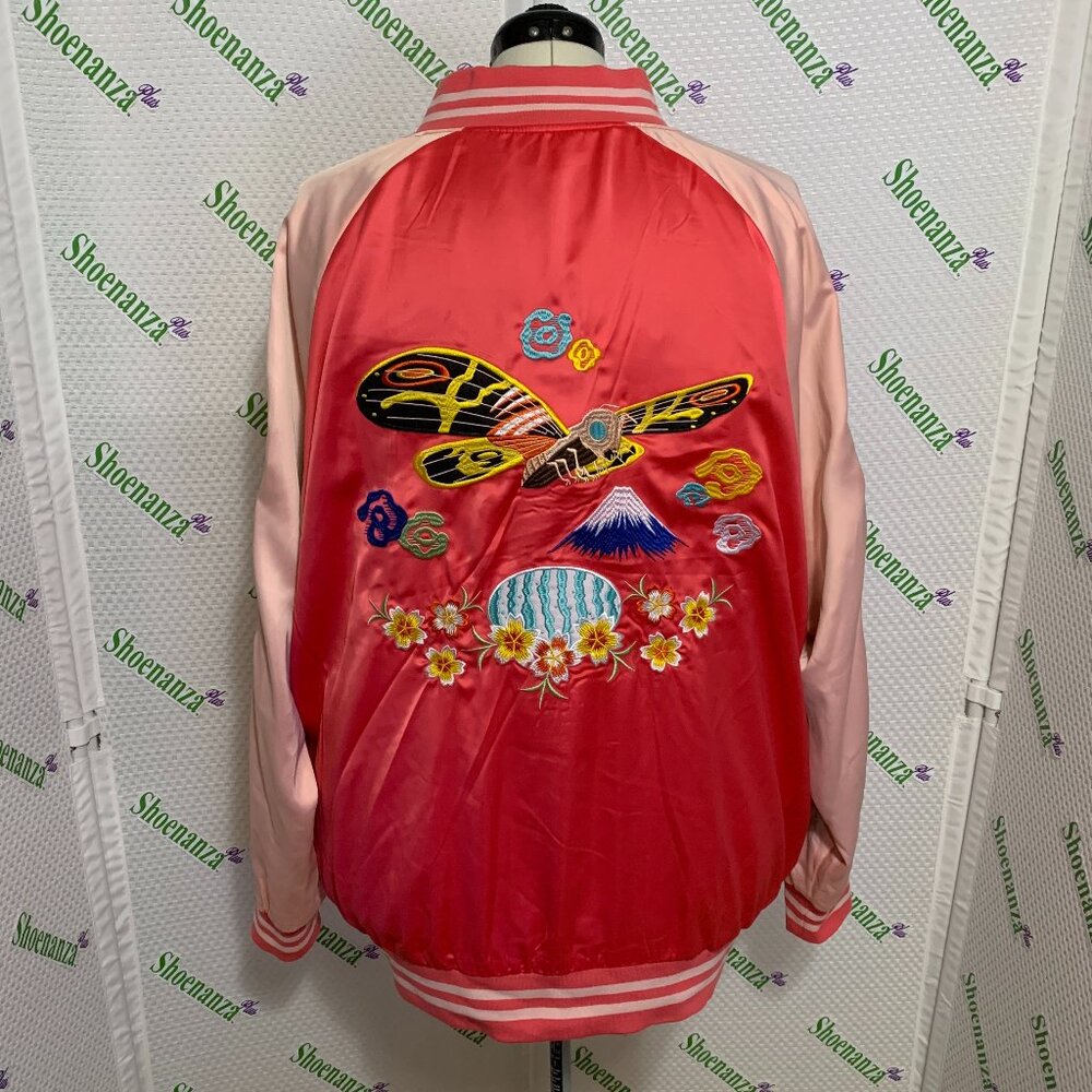 Middle Of Beyond Jacket Coat Godzilla Mothra Twins Shobijin Reversible MOB 3XL